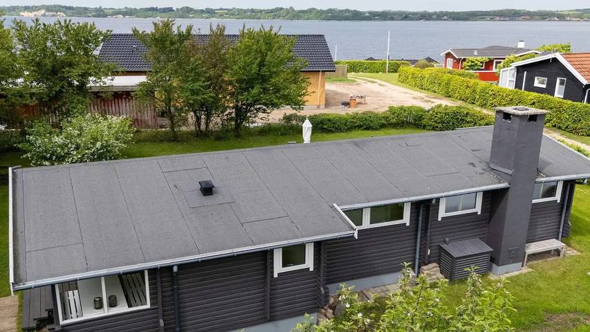 Ferienhaus für 5 Personen, mit Terrasse in Hvalpsund