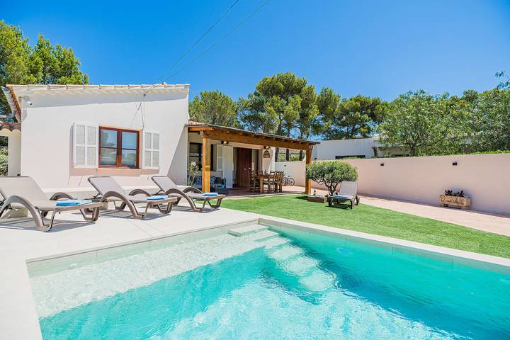 Villa für 6 Personen, mit Terrasse in Port de Pollença