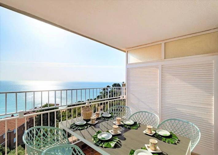 Apartamento para 6 personas, con Balcón y Vistas en Montgat