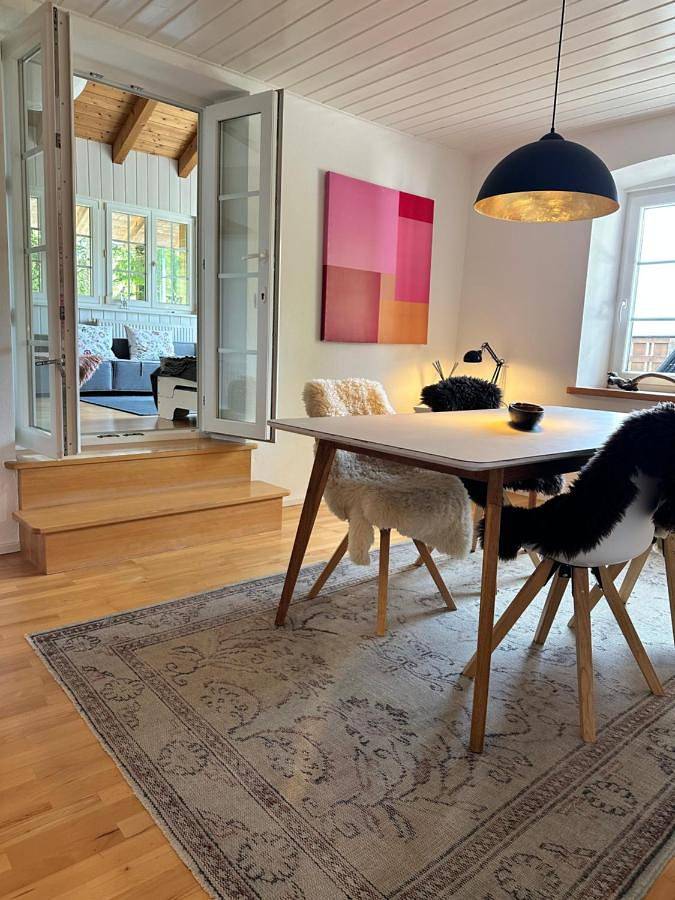 Ferienwohnung für 4 Personen, mit Terrasse und Ausblick