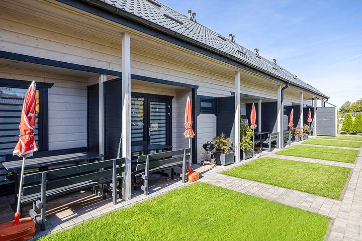Ferienhaus für 9 Personen, mit Whirlpool und Terrasse sowie Garten und Sauna in Ostseeküste Polen - 2