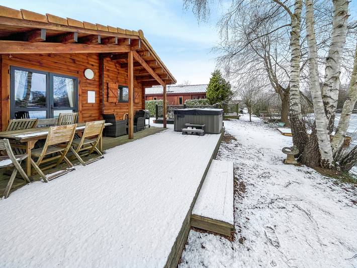 Log cabin for 6 people, with Garden in Tattershall