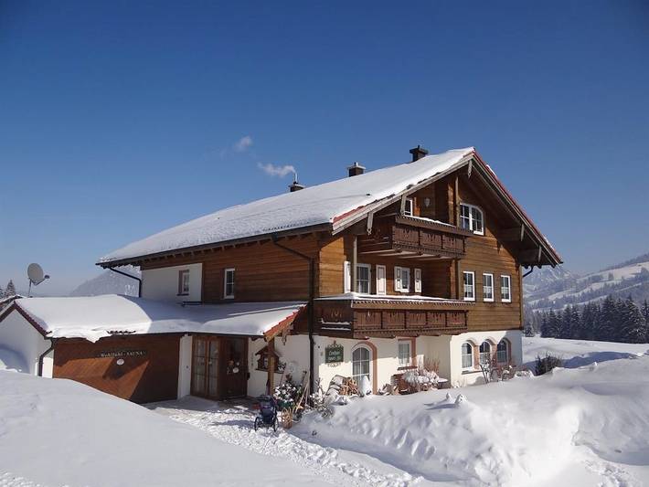 Ferienwohnung für 4 Personen, mit Sauna und Garten in Oberjoch - 2