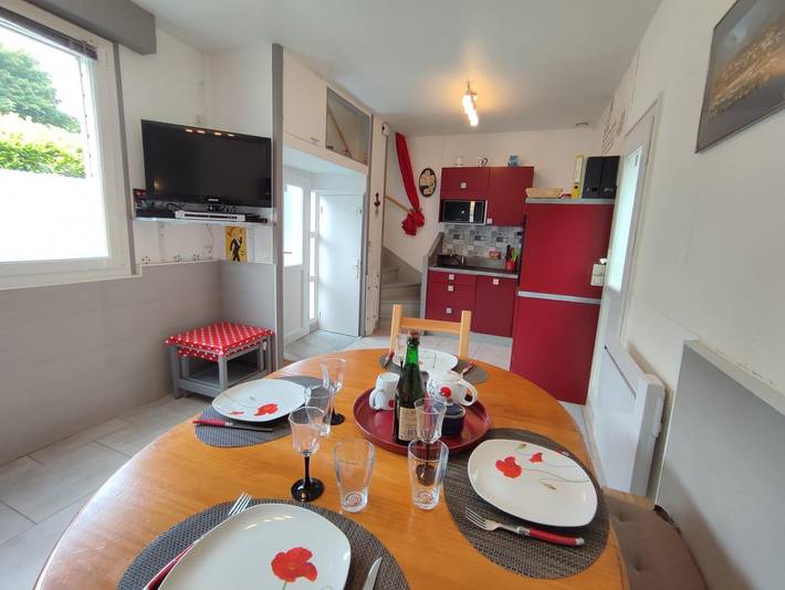 Gîte pour 4 personnes, avec terrasse