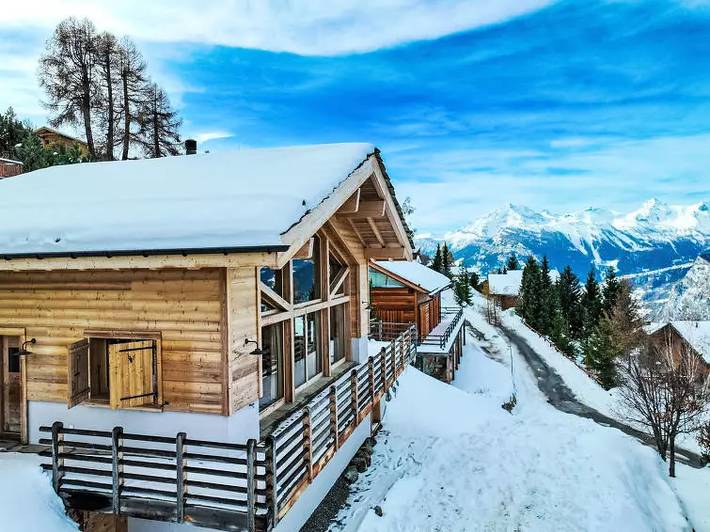 Chalet für 10 Personen, mit Sauna und Garten in Nendaz
