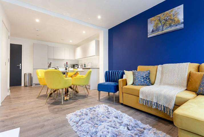 Ganze Wohnung, Contemporary Spacious 1Bed Apartment in Manchester in Manchester, Greater Manchester
