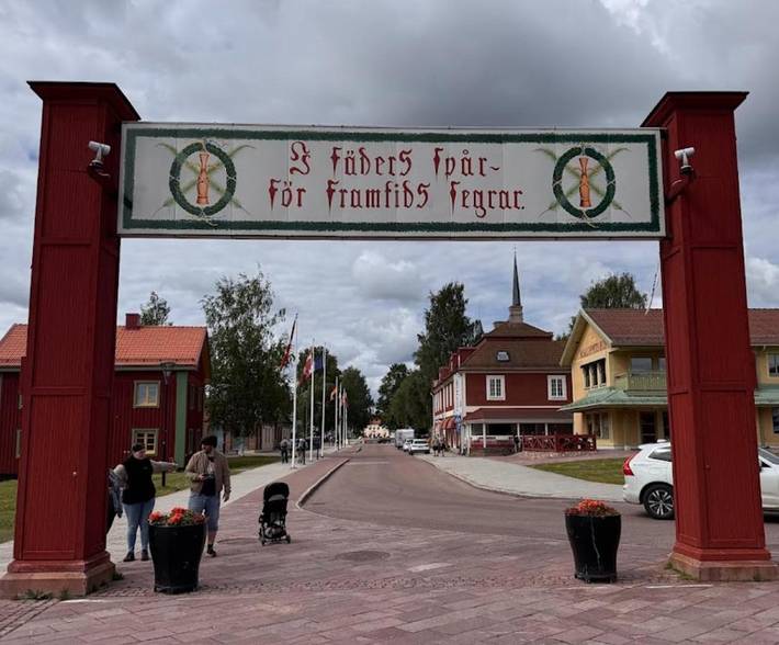 Gästhus för 3 Personer, med trädgård i Mora