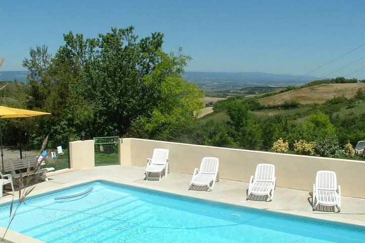Location de vacances pour 10 personnes, avec Terrasse et Jardin à Laurac