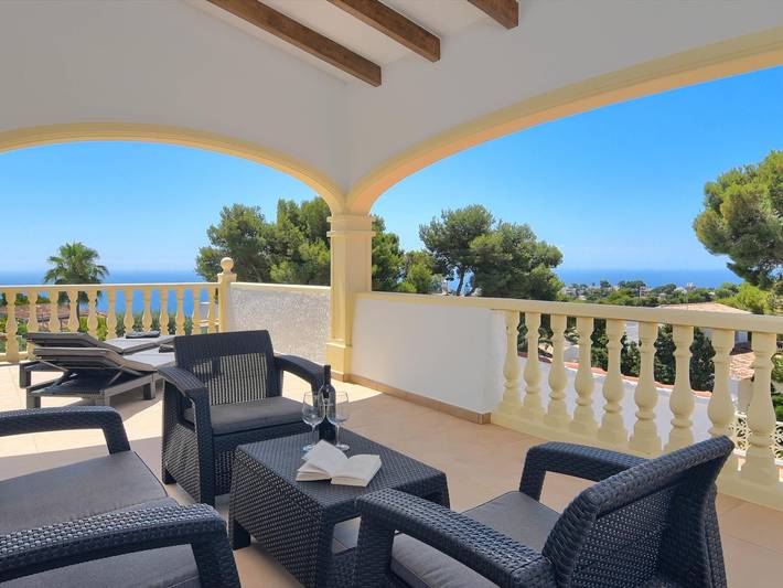 Villa voor 6 personen, met tuin en terras in Jávea