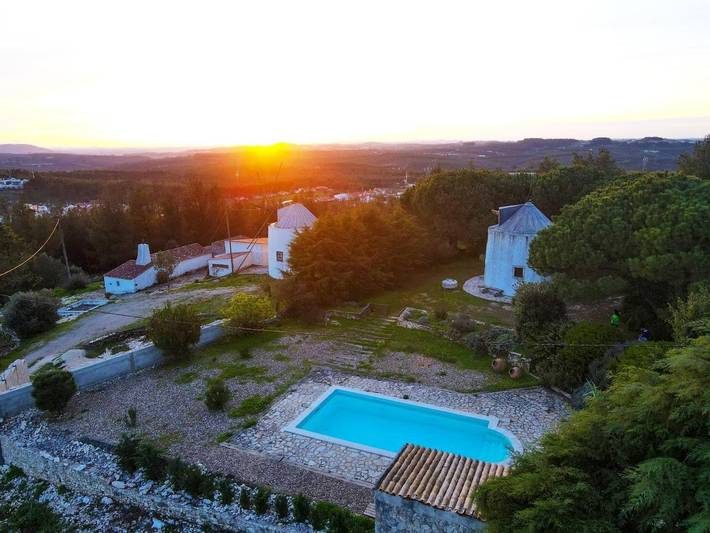 Location de vacances pour 3 personnes, avec jardin ainsi que piscine et vue à Rio Maior - 3