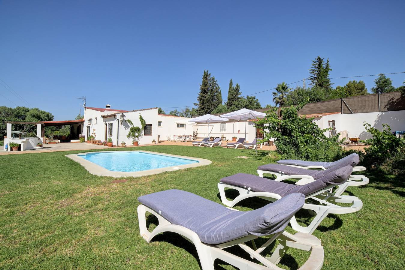 Ferienhaus Villa Carmen mit Bergblick in Ronda, Málaga Provinz
