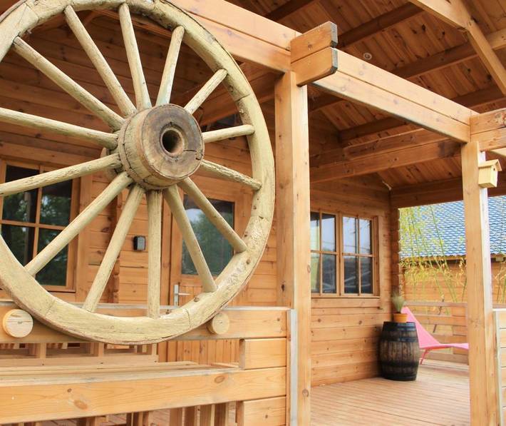 Gîte pour 6 personnes, avec vue et jardin, adapté aux familles à Saint-Ybars - 3