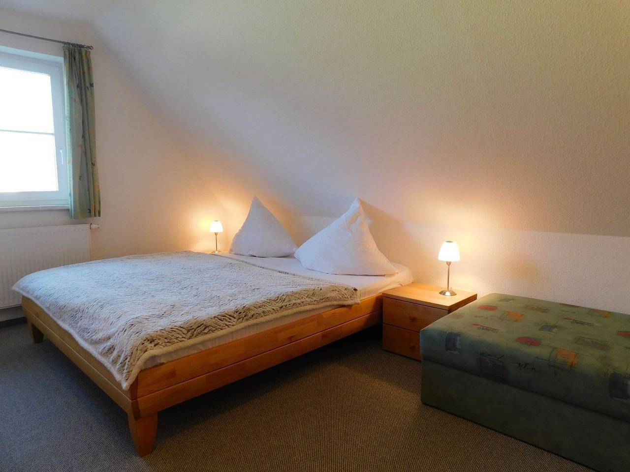 Ferienhaus "Unterm Reetdach" - Doppelhaushälfte ca. 70 m² für 2-5 Personen in Born a. Darß, Born auf dem Darß