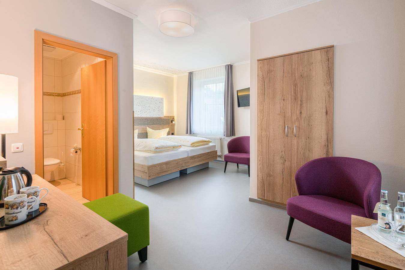 Ferienwohnung mit Dusche, Wc, 2 Schlafräume in Hermannsburg, Naturpark Südheide