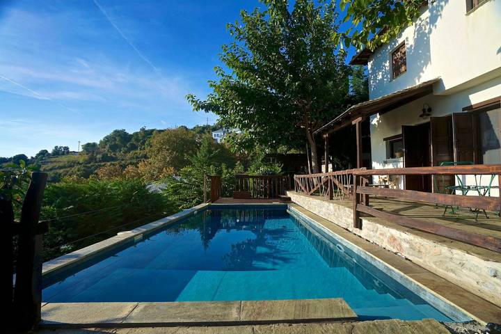 Ferienhaus für 6 Personen, mit Meerblick und Terrasse sowie Garten und Pool am Pilion - 3