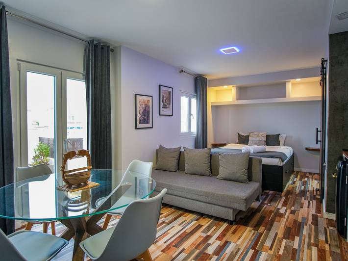 Apartamento estúdio para 4 pessoas, com Varanda e Terraço em Baleal