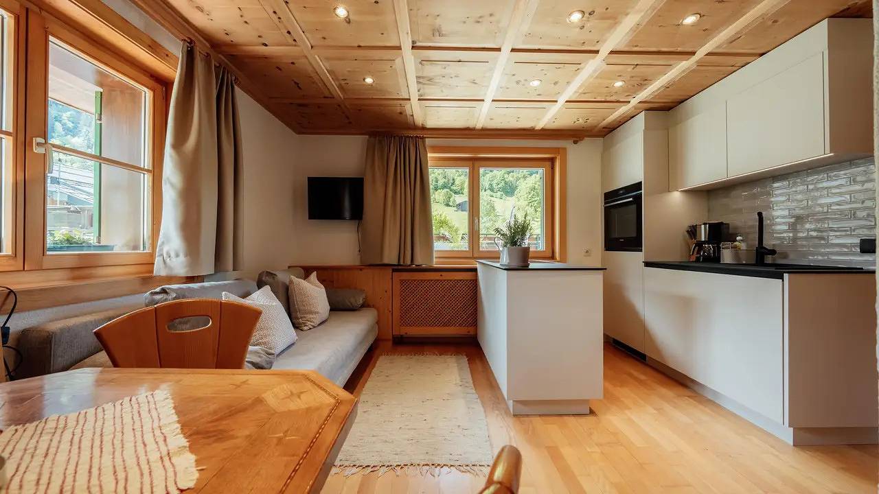 Ganze Ferienwohnung, Ferienwohnung für 4 Personen (40 m²) in Silbertal in Silbertal, Schruns-Tschagguns