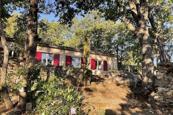 Huis onder eiken: zwembad, rust en sereniteit in Apt, Parc naturel régional du Luberon