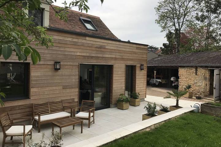 Location de vacances pour 4 personnes, avec Terrasse et Jardin à Durtal