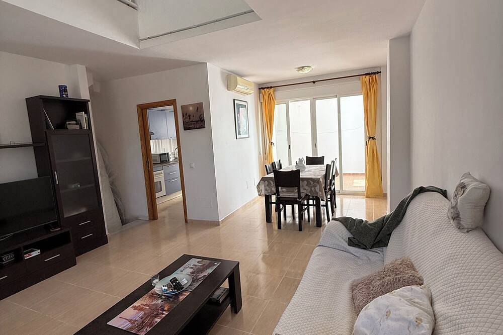 Vera pueblo Rambla street in Garrucha, Costa de Almería