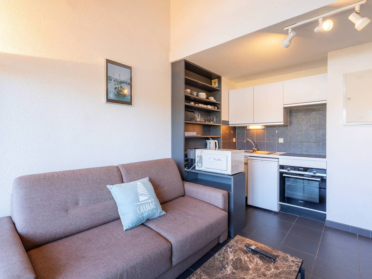 Appartement entier, Carnac : Duplex 3 Pièces, Balcon, Animaux Admis, Parking in Carnac, Côte des Mégalithes