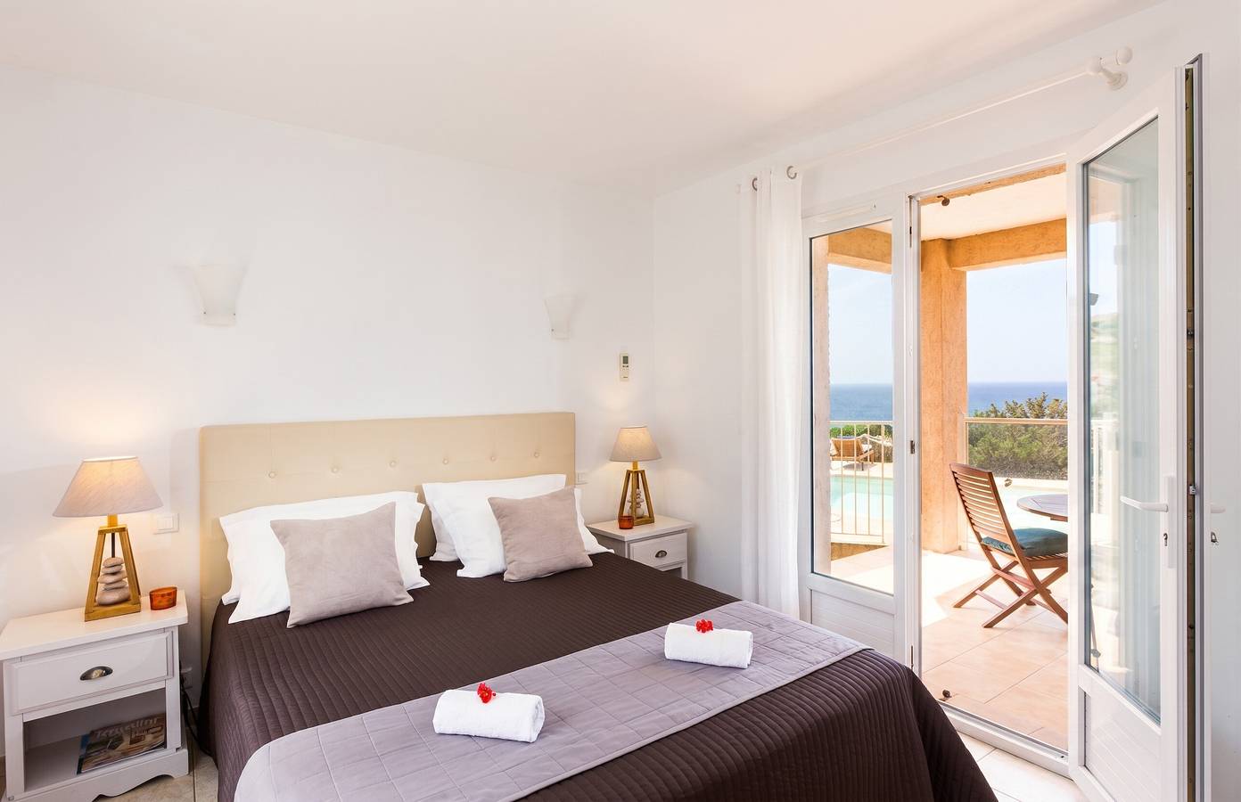 Villa panoramica vicino a La Marine De Davia in Marine de Davia, Corbara