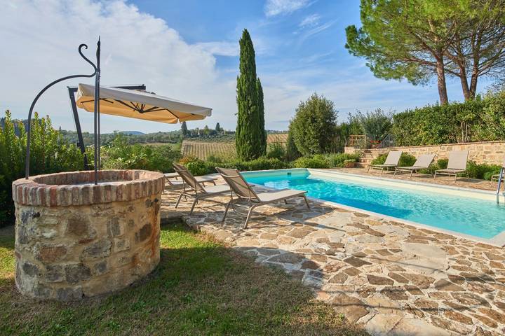 Location de vacances pour 10 personnes, avec piscine et jardin à Poggibonsi - 3