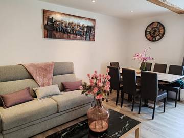 Gîte pour 7 personnes, avec jardin et terrasse, animaux acceptés à Vic-sur-Aisne