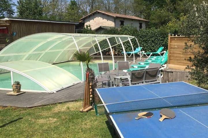 Holiday home for 11 people, with balcony and pool - 1