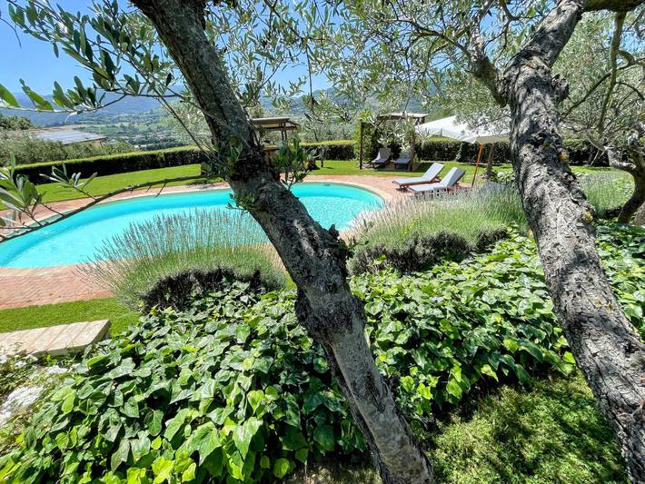 Location de vacances pour 20 personnes, avec Balcon/Terrasse ainsi que Jardin et Vue à Spoleto - 3
