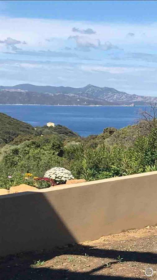 Appartement entier, T2 Farinole vue mer golfe de St Florent plage à pied in Farinole, Région de Calvi