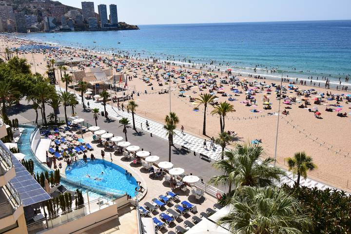 Entire studio, Miramar Playa 6-3 in Playa de Levante, Costa Blanca