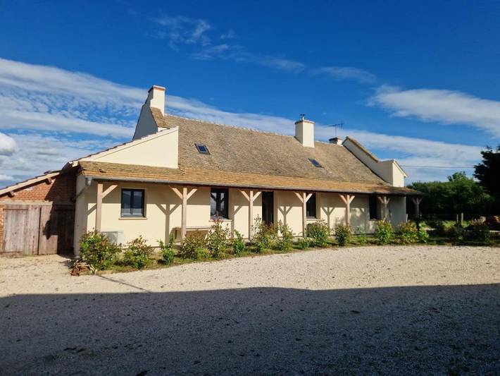 Maison de vacances pour 6 personnes, avec Terrasse ainsi que Jardin et Vue