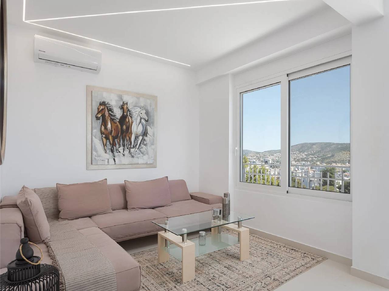 Luxury Athens Apartment | Penthouse with Private Terrace with Breathtaking Sea Vistas | 1 Bedroom | Perfect for Couples Getaway | Varkiza in Varkiza, Vari