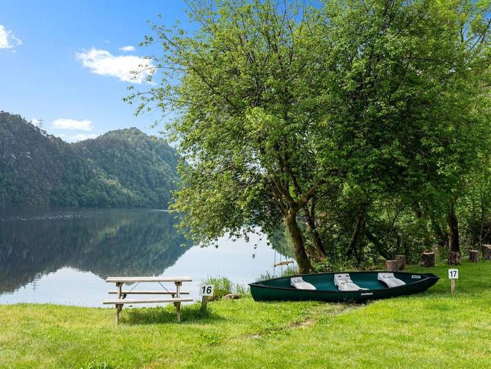 Bungalow für 2 Personen, mit Garten und Ausblick sowie Balkon und Seeblick, mit Haustier in Norwegen - 3
