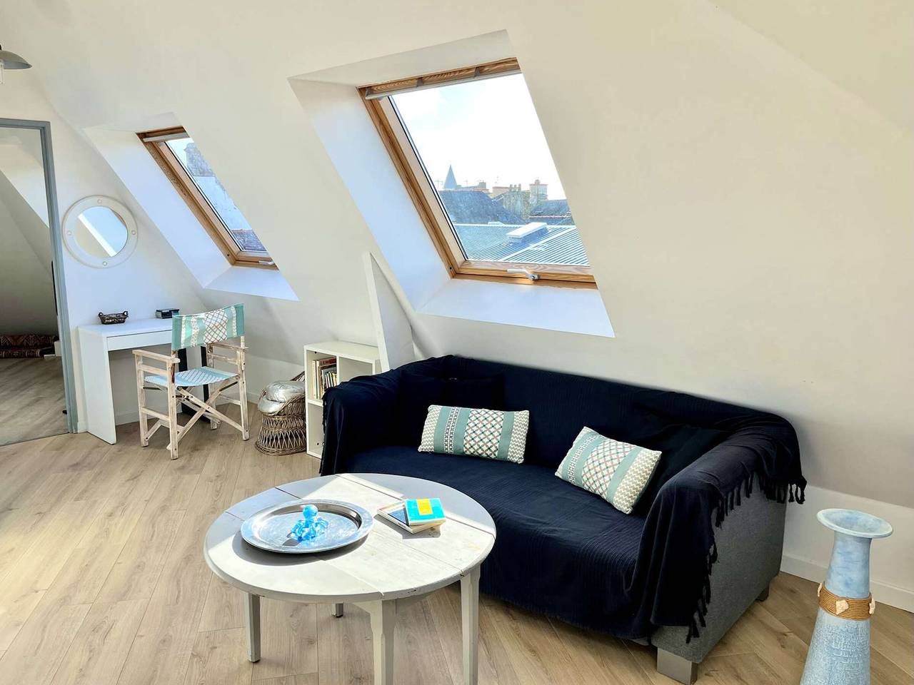 Appartement entier, Charmant appartement atypique 51m² à Étel in Étel, Côte des Mégalithes