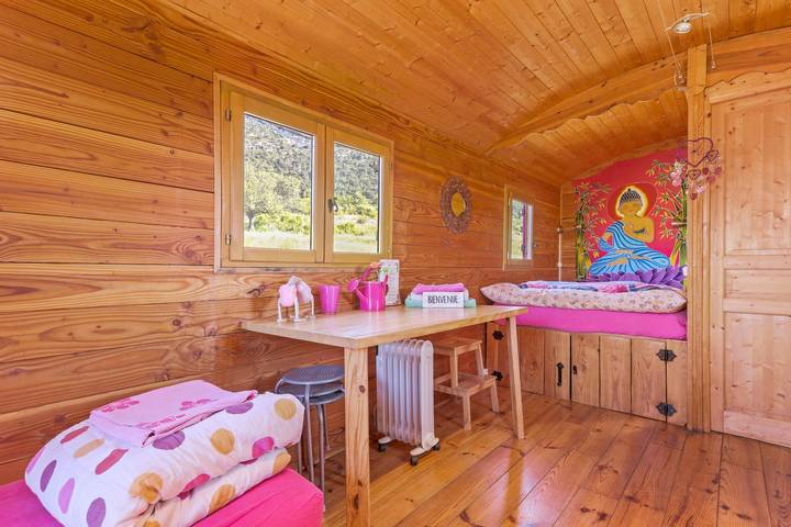 Gîte pour 2 personnes, avec jardin, animaux acceptés à Bargème