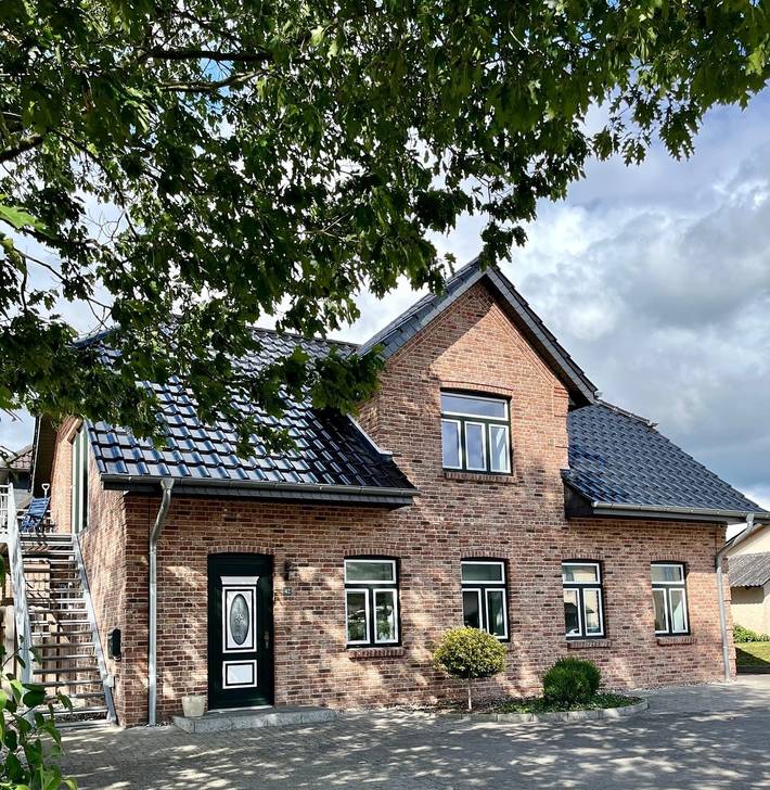 Ganze Ferienwohnung, Haus Jydebek - Ferienwohnung Rustica in Jübek, Grünes Binnenland