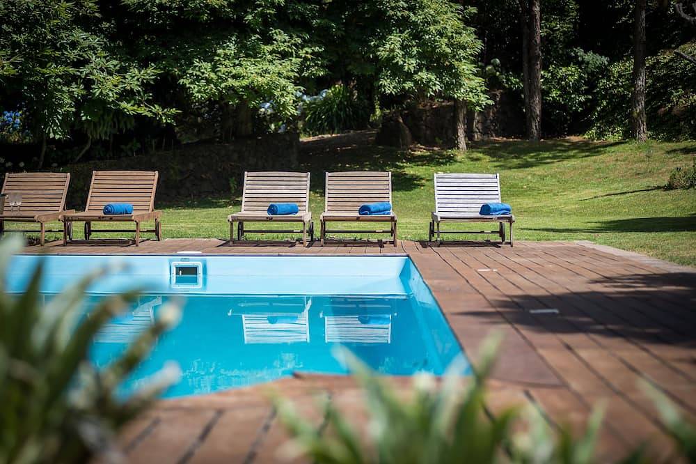 Casa Azúl mit Pool, Grill, Wifi und Netflix in El Sauce, La Orotava