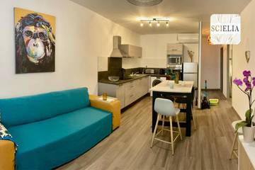 Gîte pour 2 personnes, avec terrasse et vue dans Port De Porto Ota