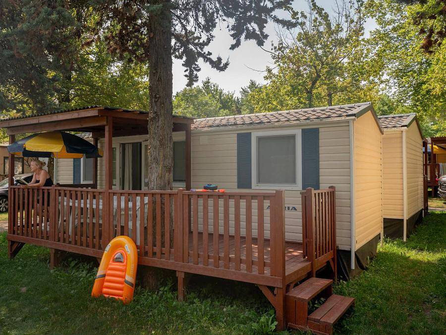 Camping Solaris Amadria Park Šibenik  - Mobilheim 6 personen - Comfort | 3 Zi. | 6 Pers. | Erhöhte Terrasse | Clim. in Sibenik, Šibenik-Knin