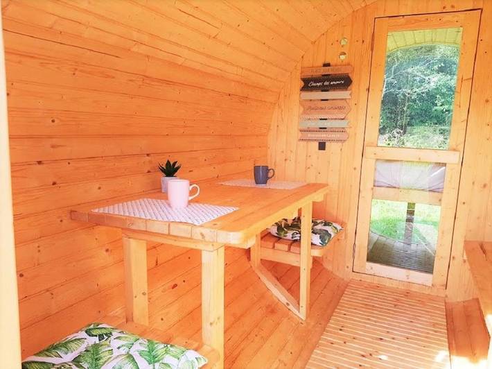 Tente pour 2 personnes, avec jardin et vue dans le Finistère - 2