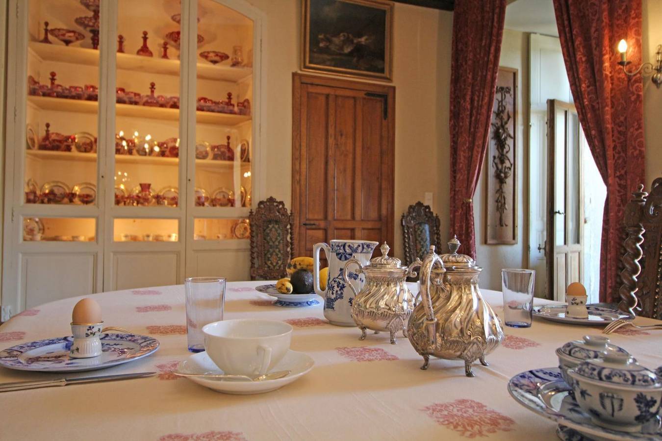 Château de Bort - La chambre mauve in Saint-Priest-Taurion, Limoges region