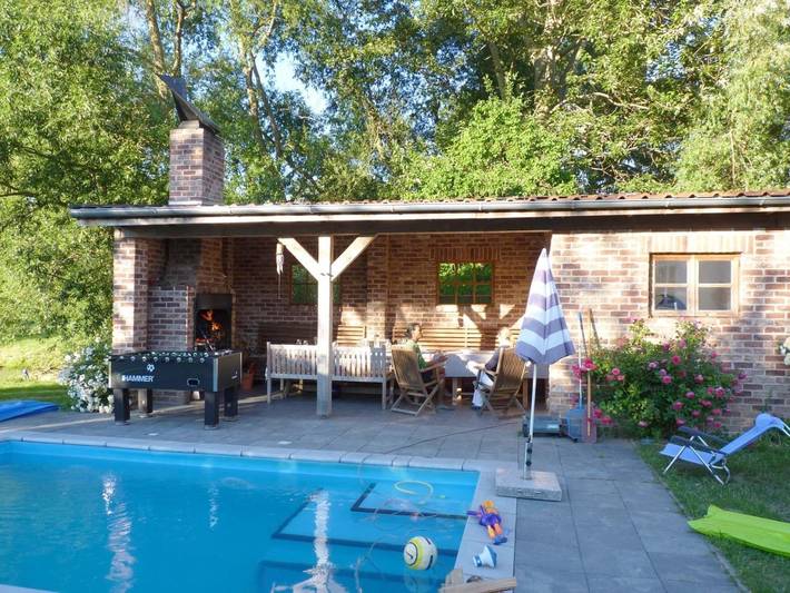 Ferienhaus für 11 Personen, mit Garten und Pool sowie Sauna und Ausblick, kinderfreundlich in Kalkhorst - 3