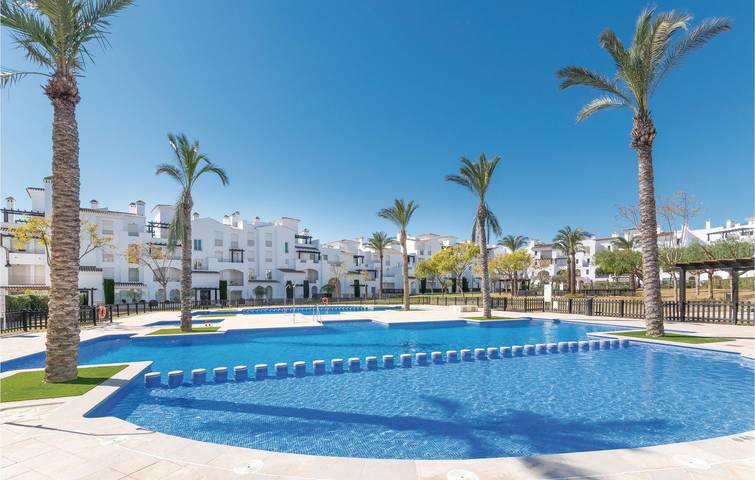Apartamento vacacional entero, Terraza Piscina Apartamento: Aparcamiento, A/A, Internet - A pie hasta Black Olive (500m) in Torre-Pacheco, Costa Cálida