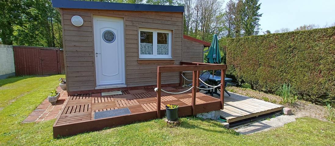 Chalet pour 3 personnes, avec terrasse - 1