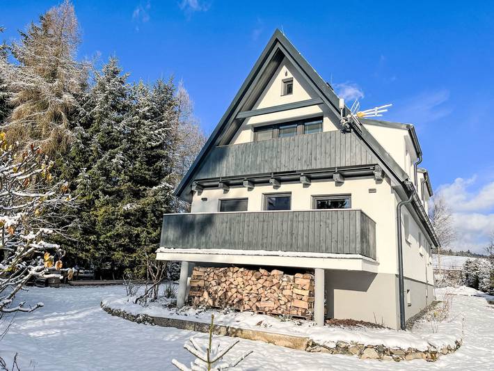 Ferienwohnung für 5 Personen, mit Balkon und Garten am Nationalpark Böhmerwald