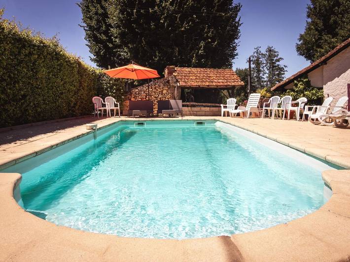 Maison de vacances pour 4 personnes, avec piscine et jardin - 1