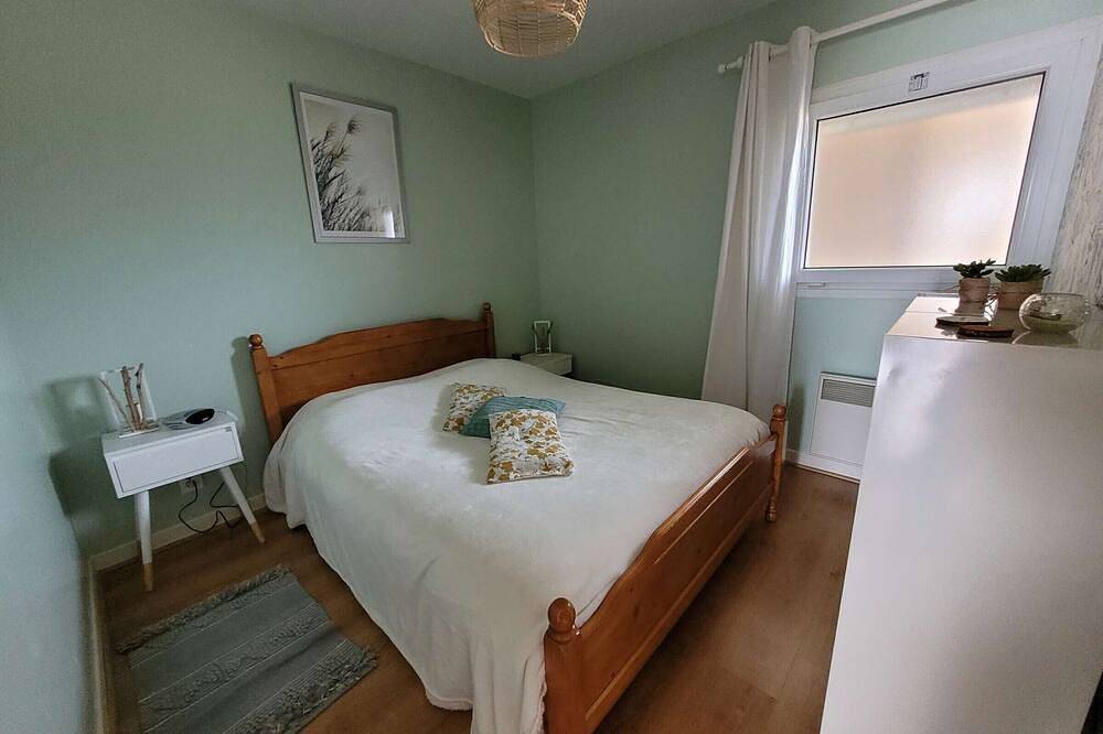 Ganze Wohnung, Appartement am Meer mit Balkon, Parkplatz und gemütlicher Einrichtung in Merlimont Plage, Merlimont