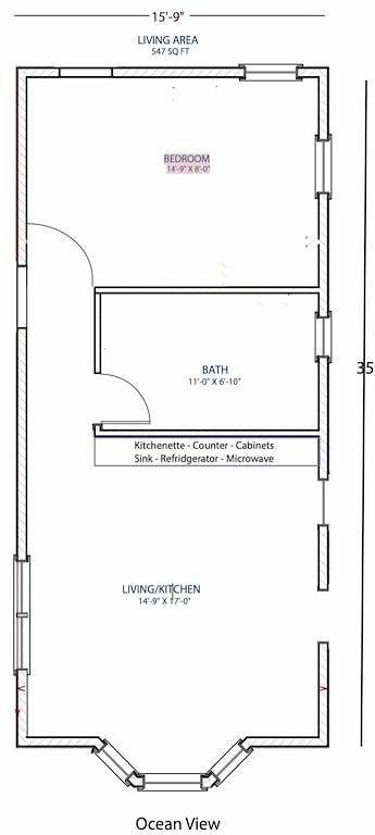 Ferienwohnung für 4 Personen, mit Garten - 1